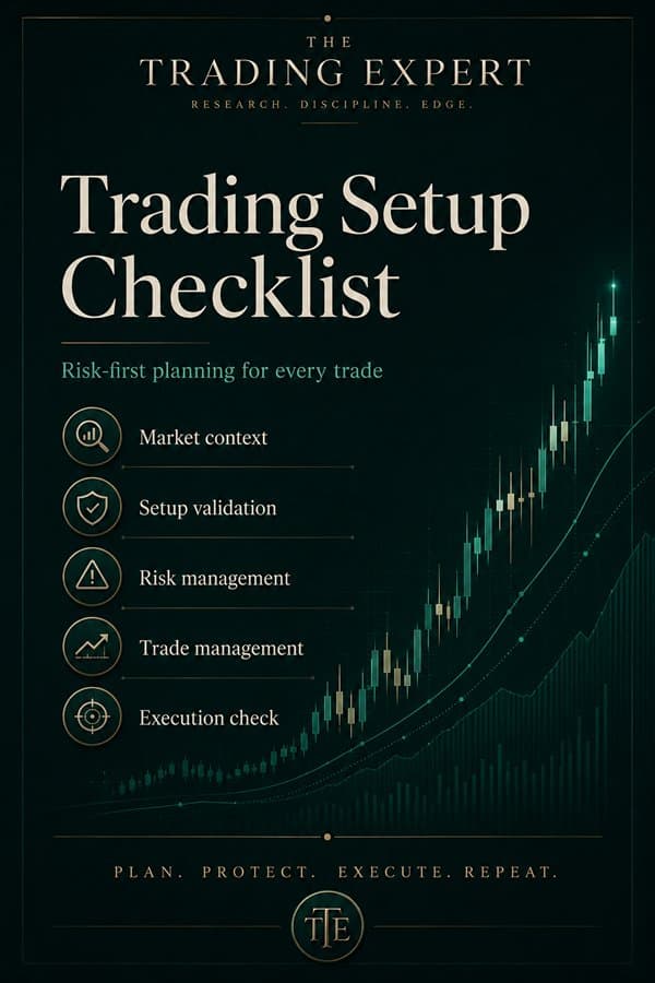 Trading Setup Checklist cover